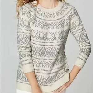 J.Jill Fair Isle Sweater, XS